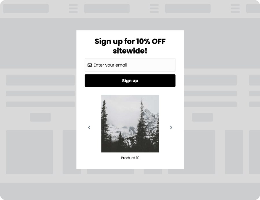Cart Abandonment Last Viewed Items