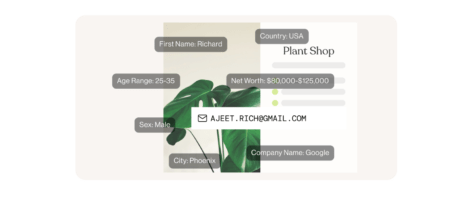 Customer Data Header